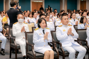 มรภ.เทพสตรี จัดพิธีทำบุญทักษิณา เพื่อถวายเป็นพระราชกุศลและน้อมรำลึกในพระมหากรุณาธิคุณ รัชกาลที่ 9 เนื่องในวันนวมินทรมหาราช
