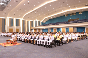 มรภ.เทพสตรี จัดพิธีทำบุญทักษิณา เพื่อถวายเป็นพระราชกุศลและน้อมรำลึกในพระมหากรุณาธิคุณ รัชกาลที่ 9 เนื่องในวันนวมินทรมหาราช