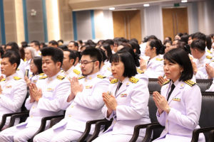 มรภ.เทพสตรี จัดพิธีทำบุญทักษิณา เพื่อถวายเป็นพระราชกุศลและน้อมรำลึกในพระมหากรุณาธิคุณ รัชกาลที่ 9 เนื่องในวันนวมินทรมหาราช