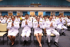 มรภ.เทพสตรี จัดพิธีทำบุญทักษิณา เพื่อถวายเป็นพระราชกุศลและน้อมรำลึกในพระมหากรุณาธิคุณ รัชกาลที่ 9 เนื่องในวันนวมินทรมหาราช