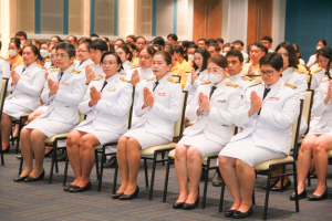 มรภ.เทพสตรี จัดพิธีทำบุญทักษิณา เพื่อถวายเป็นพระราชกุศลและน้อมรำลึกในพระมหากรุณาธิคุณ รัชกาลที่ 9 เนื่องในวันนวมินทรมหาราช