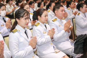 มรภ.เทพสตรี จัดพิธีทำบุญทักษิณา เพื่อถวายเป็นพระราชกุศลและน้อมรำลึกในพระมหากรุณาธิคุณ รัชกาลที่ 9 เนื่องในวันนวมินทรมหาราช