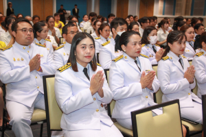 มรภ.เทพสตรี จัดพิธีทำบุญทักษิณา เพื่อถวายเป็นพระราชกุศลและน้อมรำลึกในพระมหากรุณาธิคุณ รัชกาลที่ 9 เนื่องในวันนวมินทรมหาราช