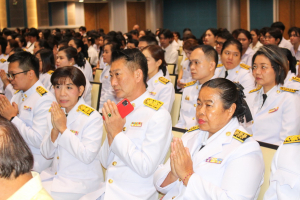 มรภ.เทพสตรี จัดพิธีทำบุญทักษิณา เพื่อถวายเป็นพระราชกุศลและน้อมรำลึกในพระมหากรุณาธิคุณ รัชกาลที่ 9 เนื่องในวันนวมินทรมหาราช