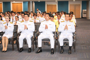 มรภ.เทพสตรี จัดพิธีทำบุญทักษิณา เพื่อถวายเป็นพระราชกุศลและน้อมรำลึกในพระมหากรุณาธิคุณ รัชกาลที่ 9 เนื่องในวันนวมินทรมหาราช