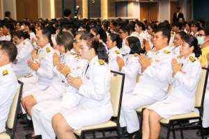 มรภ.เทพสตรี จัดพิธีทำบุญทักษิณา เพื่อถวายเป็นพระราชกุศลและน้อมรำลึกในพระมหากรุณาธิคุณ รัชกาลที่ 9 เนื่องในวันนวมินทรมหาราช