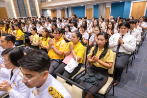 มรภ.เทพสตรี จัดพิธีทำบุญทักษิณา เพื่อถวายเป็นพระราชกุศลและน้อมรำลึกในพระมหากรุณาธิคุณ รัชกาลที่ 9 เนื่องในวันนวมินทรมหาราช