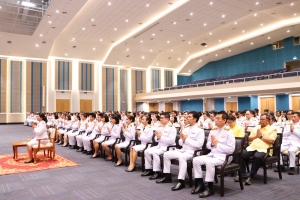 มรภ.เทพสตรี จัดพิธีทำบุญทักษิณา เพื่อถวายเป็นพระราชกุศลและน้อมรำลึกในพระมหากรุณาธิคุณ รัชกาลที่ 9 เนื่องในวันนวมินทรมหาราช