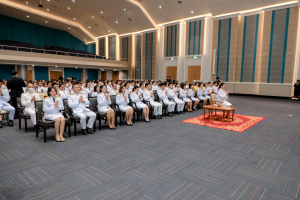 มรภ.เทพสตรี จัดพิธีทำบุญทักษิณา เพื่อถวายเป็นพระราชกุศลและน้อมรำลึกในพระมหากรุณาธิคุณ รัชกาลที่ 9 เนื่องในวันนวมินทรมหาราช