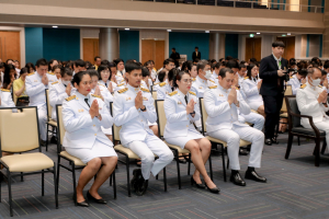 มรภ.เทพสตรี จัดพิธีทำบุญทักษิณา เพื่อถวายเป็นพระราชกุศลและน้อมรำลึกในพระมหากรุณาธิคุณ รัชกาลที่ 9 เนื่องในวันนวมินทรมหาราช