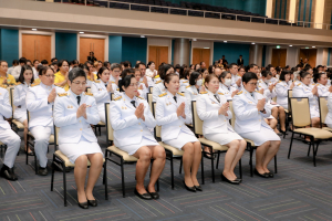 มรภ.เทพสตรี จัดพิธีทำบุญทักษิณา เพื่อถวายเป็นพระราชกุศลและน้อมรำลึกในพระมหากรุณาธิคุณ รัชกาลที่ 9 เนื่องในวันนวมินทรมหาราช