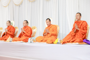 มรภ.เทพสตรี จัดพิธีทำบุญทักษิณา เพื่อถวายเป็นพระราชกุศลและน้อมรำลึกในพระมหากรุณาธิคุณ รัชกาลที่ 9 เนื่องในวันนวมินทรมหาราช