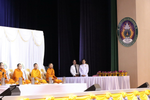 มรภ.เทพสตรี จัดพิธีทำบุญทักษิณา เพื่อถวายเป็นพระราชกุศลและน้อมรำลึกในพระมหากรุณาธิคุณ รัชกาลที่ 9 เนื่องในวันนวมินทรมหาราช