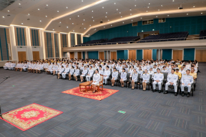 มรภ.เทพสตรี จัดพิธีทำบุญทักษิณา เพื่อถวายเป็นพระราชกุศลและน้อมรำลึกในพระมหากรุณาธิคุณ รัชกาลที่ 9 เนื่องในวันนวมินทรมหาราช