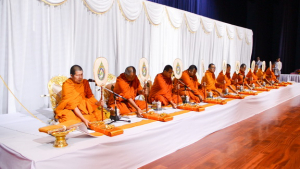 มรภ.เทพสตรี จัดพิธีทำบุญทักษิณา เพื่อถวายเป็นพระราชกุศลและน้อมรำลึกในพระมหากรุณาธิคุณ รัชกาลที่ 9 เนื่องในวันนวมินทรมหาราช