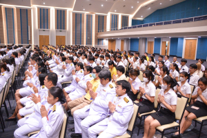 มรภ.เทพสตรี จัดพิธีทำบุญทักษิณา เพื่อถวายเป็นพระราชกุศลและน้อมรำลึกในพระมหากรุณาธิคุณ รัชกาลที่ 9 เนื่องในวันนวมินทรมหาราช
