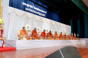 มรภ.เทพสตรี จัดพิธีทำบุญทักษิณา เพื่อถวายเป็นพระราชกุศลและน้อมรำลึกในพระมหากรุณาธิคุณ รัชกาลที่ 9 เนื่องในวันนวมินทรมหาราช