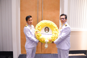 มรภ.เทพสตรี จัดพิธีทำบุญทักษิณา เพื่อถวายเป็นพระราชกุศลและน้อมรำลึกในพระมหากรุณาธิคุณ รัชกาลที่ 9 เนื่องในวันนวมินทรมหาราช