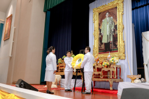 มรภ.เทพสตรี จัดพิธีทำบุญทักษิณา เพื่อถวายเป็นพระราชกุศลและน้อมรำลึกในพระมหากรุณาธิคุณ รัชกาลที่ 9 เนื่องในวันนวมินทรมหาราช