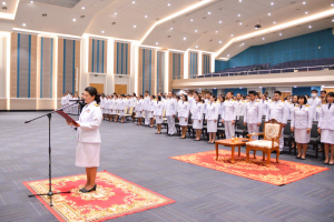 มรภ.เทพสตรี จัดพิธีทำบุญทักษิณา เพื่อถวายเป็นพระราชกุศลและน้อมรำลึกในพระมหากรุณาธิคุณ รัชกาลที่ 9 เนื่องในวันนวมินทรมหาราช