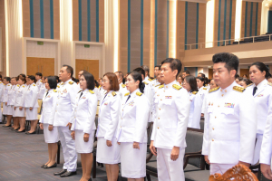 มรภ.เทพสตรี จัดพิธีทำบุญทักษิณา เพื่อถวายเป็นพระราชกุศลและน้อมรำลึกในพระมหากรุณาธิคุณ รัชกาลที่ 9 เนื่องในวันนวมินทรมหาราช