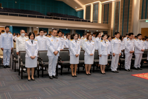 มรภ.เทพสตรี จัดพิธีทำบุญทักษิณา เพื่อถวายเป็นพระราชกุศลและน้อมรำลึกในพระมหากรุณาธิคุณ รัชกาลที่ 9 เนื่องในวันนวมินทรมหาราช