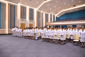 มรภ.เทพสตรี จัดพิธีทำบุญทักษิณา เพื่อถวายเป็นพระราชกุศลและน้อมรำลึกในพระมหากรุณาธิคุณ รัชกาลที่ 9 เนื่องในวันนวมินทรมหาราช
