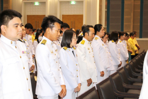 มรภ.เทพสตรี จัดพิธีทำบุญทักษิณา เพื่อถวายเป็นพระราชกุศลและน้อมรำลึกในพระมหากรุณาธิคุณ รัชกาลที่ 9 เนื่องในวันนวมินทรมหาราช