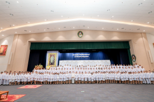 มรภ.เทพสตรี จัดพิธีทำบุญทักษิณา เพื่อถวายเป็นพระราชกุศลและน้อมรำลึกในพระมหากรุณาธิคุณ รัชกาลที่ 9 เนื่องในวันนวมินทรมหาราช