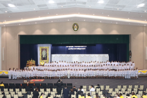 มรภ.เทพสตรี จัดพิธีทำบุญทักษิณา เพื่อถวายเป็นพระราชกุศลและน้อมรำลึกในพระมหากรุณาธิคุณ รัชกาลที่ 9 เนื่องในวันนวมินทรมหาราช