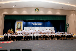 มรภ.เทพสตรี จัดพิธีทำบุญทักษิณา เพื่อถวายเป็นพระราชกุศลและน้อมรำลึกในพระมหากรุณาธิคุณ รัชกาลที่ 9 เนื่องในวันนวมินทรมหาราช