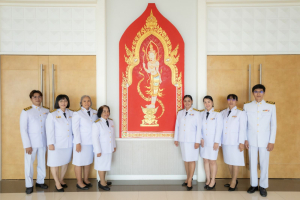 มรภ.เทพสตรี จัดพิธีทำบุญทักษิณา เพื่อถวายเป็นพระราชกุศลและน้อมรำลึกในพระมหากรุณาธิคุณ รัชกาลที่ 9 เนื่องในวันนวมินทรมหาราช