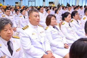 มรภ.เทพสตรี ร่วมกิจกรรมน้อมรำลึกในพระมหากรุณาธิคุณรัชกาลที่ 9 เนื่องในวันนวมินทรมหาราช 