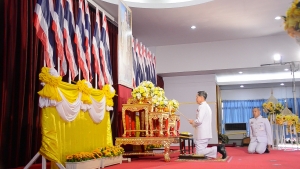 มรภ.เทพสตรี ร่วมกิจกรรมน้อมรำลึกในพระมหากรุณาธิคุณรัชกาลที่ 9 เนื่องในวันนวมินทรมหาราช 