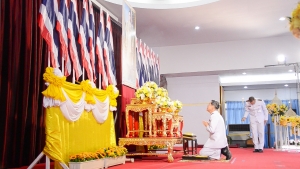 มรภ.เทพสตรี ร่วมกิจกรรมน้อมรำลึกในพระมหากรุณาธิคุณรัชกาลที่ 9 เนื่องในวันนวมินทรมหาราช 