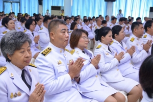 มรภ.เทพสตรี ร่วมกิจกรรมน้อมรำลึกในพระมหากรุณาธิคุณรัชกาลที่ 9 เนื่องในวันนวมินทรมหาราช 