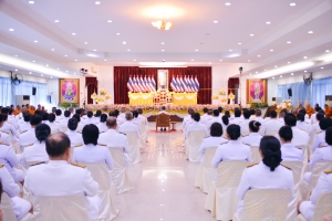 มรภ.เทพสตรี ร่วมกิจกรรมน้อมรำลึกในพระมหากรุณาธิคุณรัชกาลที่ 9 เนื่องในวันนวมินทรมหาราช 
