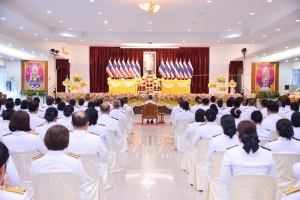 มรภ.เทพสตรี ร่วมกิจกรรมน้อมรำลึกในพระมหากรุณาธิคุณรัชกาลที่ 9 เนื่องในวันนวมินทรมหาราช 