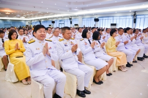 มรภ.เทพสตรี ร่วมกิจกรรมน้อมรำลึกในพระมหากรุณาธิคุณรัชกาลที่ 9 เนื่องในวันนวมินทรมหาราช 