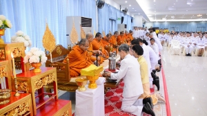 มรภ.เทพสตรี ร่วมกิจกรรมน้อมรำลึกในพระมหากรุณาธิคุณรัชกาลที่ 9 เนื่องในวันนวมินทรมหาราช 