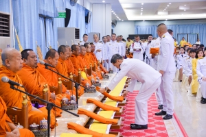 มรภ.เทพสตรี ร่วมกิจกรรมน้อมรำลึกในพระมหากรุณาธิคุณรัชกาลที่ 9 เนื่องในวันนวมินทรมหาราช 