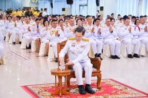 มรภ.เทพสตรี ร่วมกิจกรรมน้อมรำลึกในพระมหากรุณาธิคุณรัชกาลที่ 9 เนื่องในวันนวมินทรมหาราช 