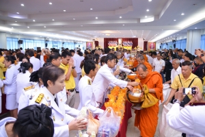 มรภ.เทพสตรี ร่วมกิจกรรมน้อมรำลึกในพระมหากรุณาธิคุณรัชกาลที่ 9 เนื่องในวันนวมินทรมหาราช 