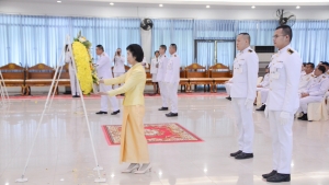มรภ.เทพสตรี ร่วมกิจกรรมน้อมรำลึกในพระมหากรุณาธิคุณรัชกาลที่ 9 เนื่องในวันนวมินทรมหาราช 