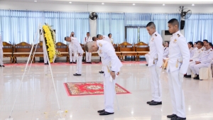 มรภ.เทพสตรี ร่วมกิจกรรมน้อมรำลึกในพระมหากรุณาธิคุณรัชกาลที่ 9 เนื่องในวันนวมินทรมหาราช 