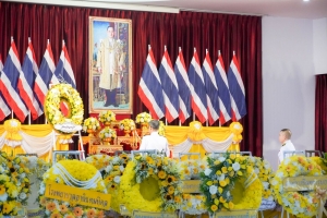 มรภ.เทพสตรี ร่วมกิจกรรมน้อมรำลึกในพระมหากรุณาธิคุณรัชกาลที่ 9 เนื่องในวันนวมินทรมหาราช 