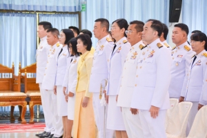 มรภ.เทพสตรี ร่วมกิจกรรมน้อมรำลึกในพระมหากรุณาธิคุณรัชกาลที่ 9 เนื่องในวันนวมินทรมหาราช 