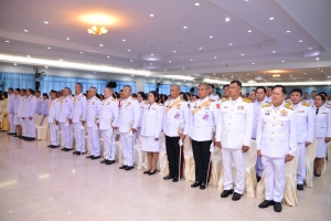 มรภ.เทพสตรี ร่วมกิจกรรมน้อมรำลึกในพระมหากรุณาธิคุณรัชกาลที่ 9 เนื่องในวันนวมินทรมหาราช 