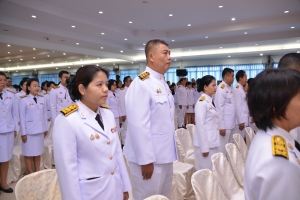 มรภ.เทพสตรี ร่วมกิจกรรมน้อมรำลึกในพระมหากรุณาธิคุณรัชกาลที่ 9 เนื่องในวันนวมินทรมหาราช 