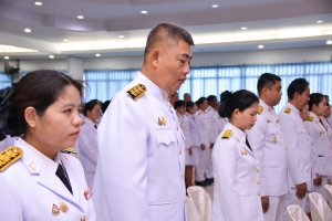 มรภ.เทพสตรี ร่วมกิจกรรมน้อมรำลึกในพระมหากรุณาธิคุณรัชกาลที่ 9 เนื่องในวันนวมินทรมหาราช 